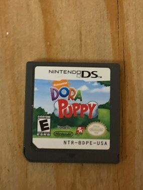 Nintendo DS - Dora Puppy game cartridge